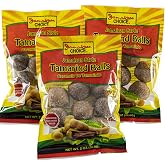 Jamaican Style Tamarind Balls, Sweet And Sour, Caramelo De Tamarindo (2 oz Bags) 3-Pack
