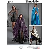 8721 Women's Cape Costume Sewing Pattern, One Size