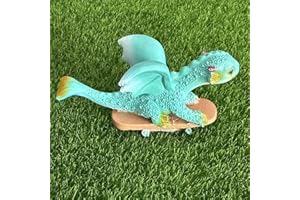 LONCESS Dragon Fairy Garden Accessories, Cute Mini Dragon Figurine for Fairy Garden Decor, Plant Pots Decor, Home Decoration, Car Decoration, Micro Landscape, Cake Decoration, Bonsai Craft Decor