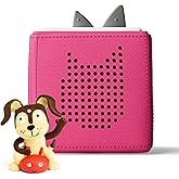 Toniebox 1 Audio Player Starter Set with Playtime Puppy - Listen, Learn, and Play with One Huggable Little Box - Pink
