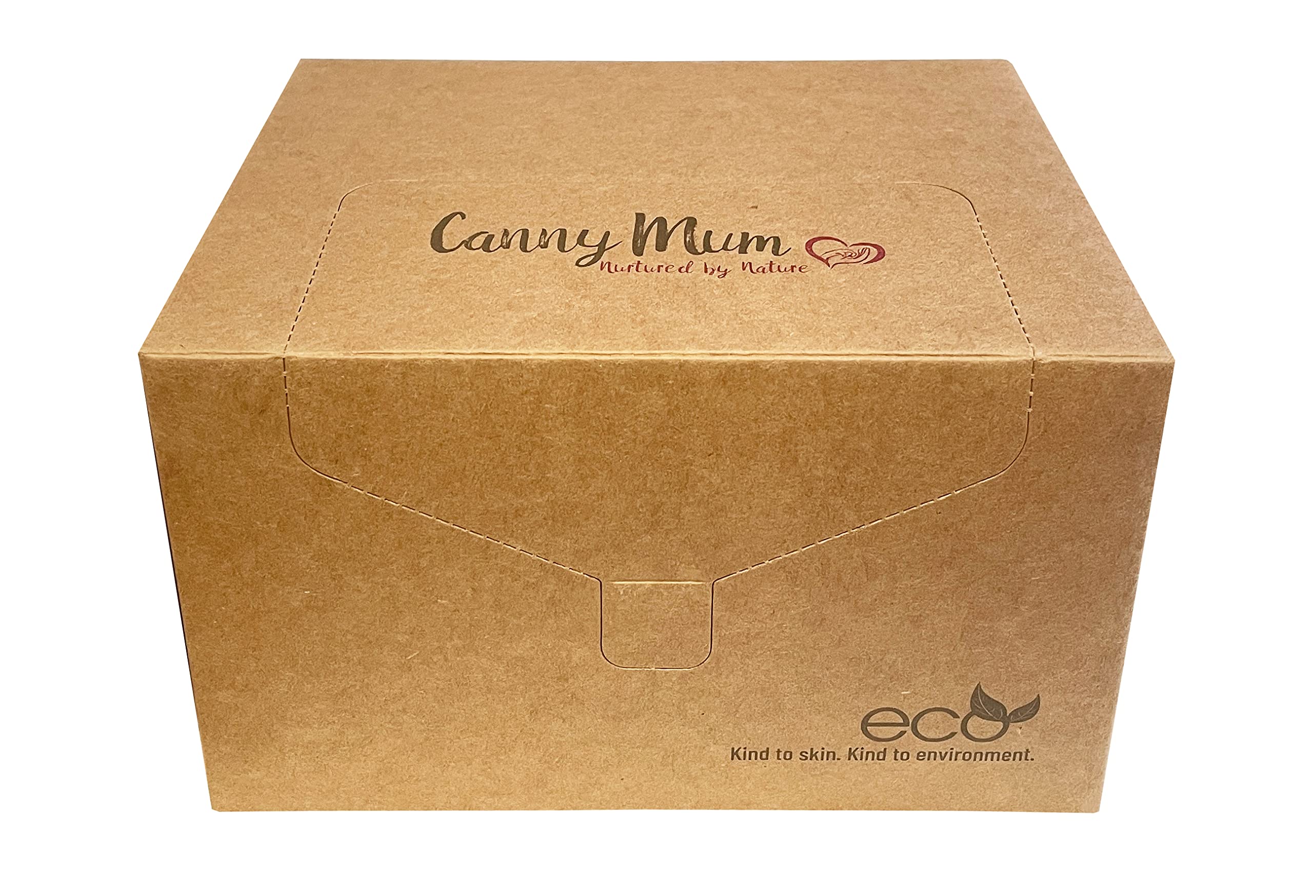 CannyMum 200 Cotton Baby Cloths & Liners, Dry Wipes, Face Towels, Sensitive Skin Baby Wipes, Makeup Remover Wipes