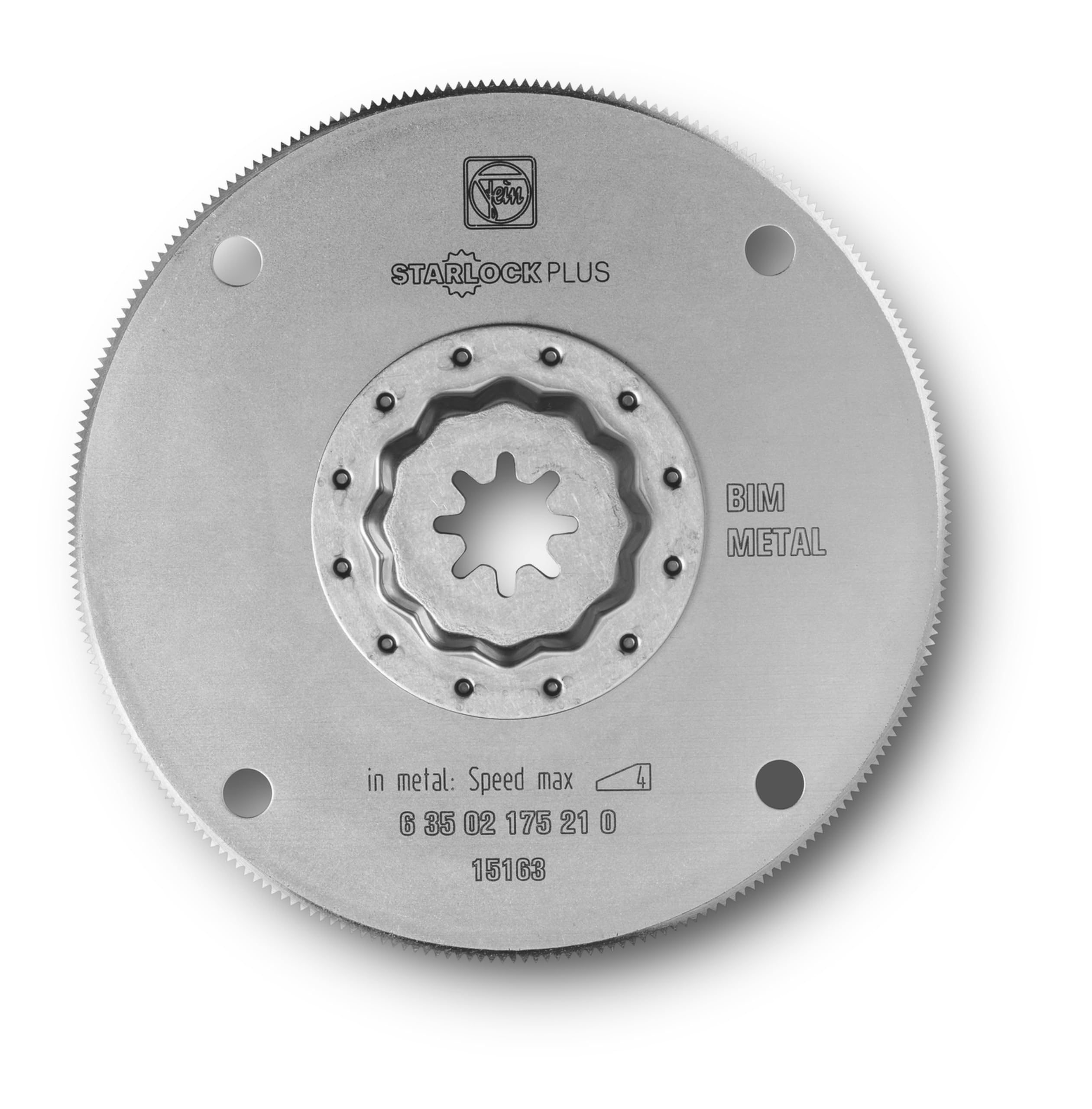 FEIN 63502175210 Round Bi-Metal Saw Blade, Multi-Colour, 100 mm, 3-3/8 x 1/16"