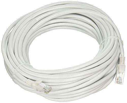 C&E MUTP5E-50PKB Ethernet Cable 50 Feet for Internet, Routers and Xbox 360,  White in Oman Whizz Cat 5e Cables