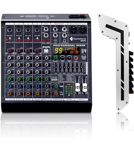 Amazon.com: Mackie 1202-VLZ3 12-Channel Compact Recording/SR Mixer