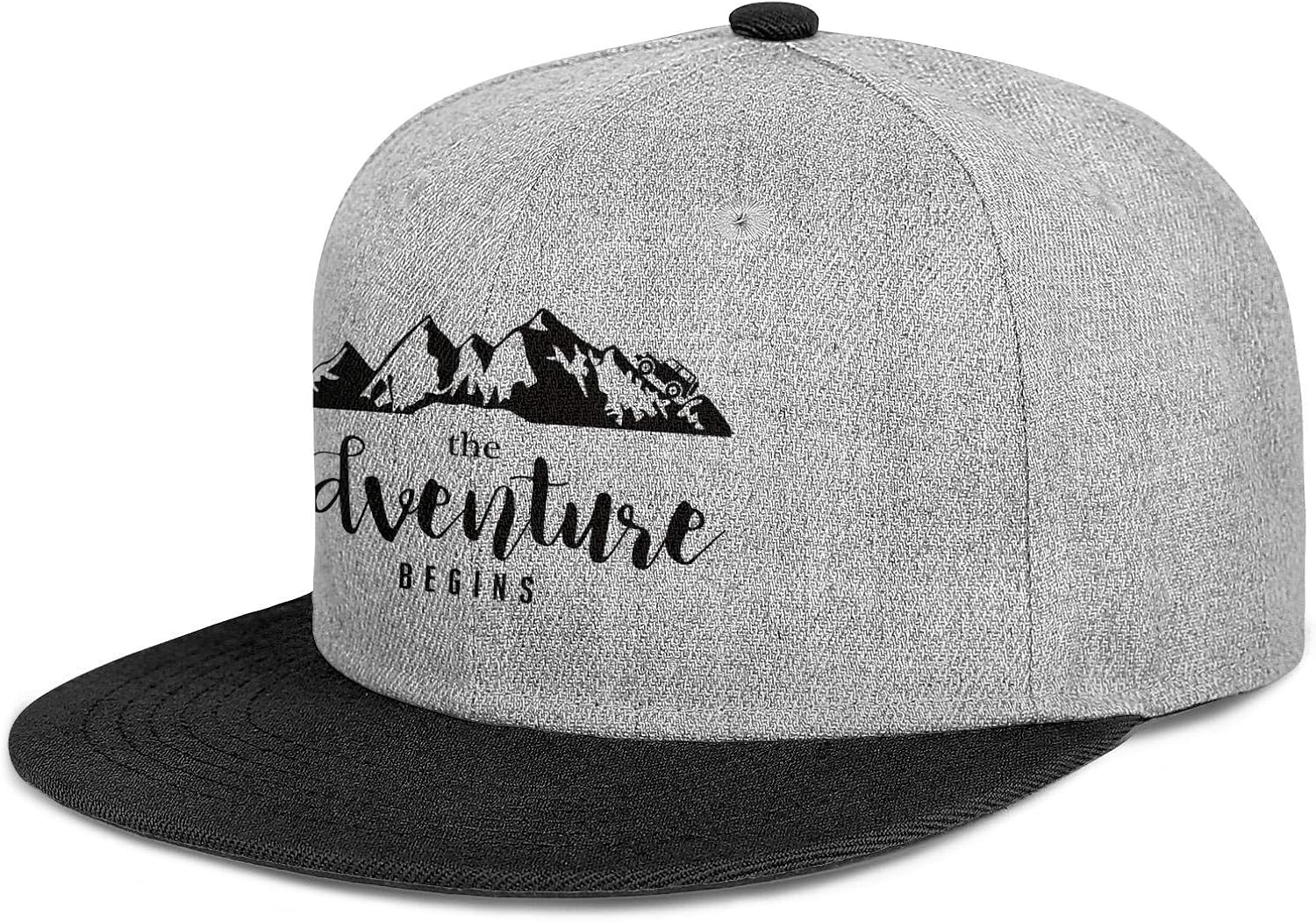 plain strap back hat