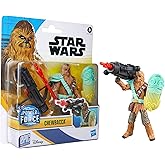 STAR WARS Epic World of Action Chewbacca 4-Inch Deluxe Action Figure & 4 Accessories, Toys for Boys & Girls Ages 4+