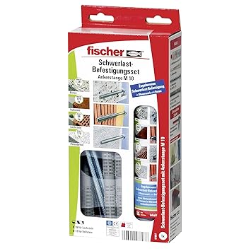 fischer Schwerlast-Befestigungsset 300 T SBS Set M10 - Der vielseitige Injektionsmörtel für Beton und Mauerwerk - Set mit Ank
