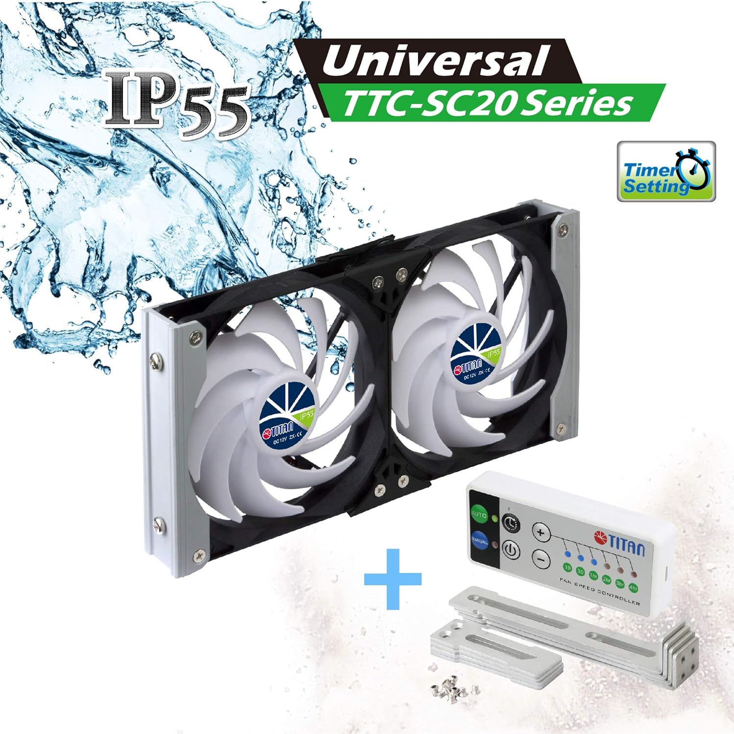 Jason L Terry P2207HBL PROFANTEC 230V 205mm Fan - 20572 20CM 0.30