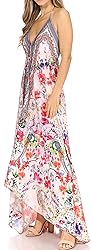 Sakkas 1817 - Lizi Womens Maxi High-low Halter