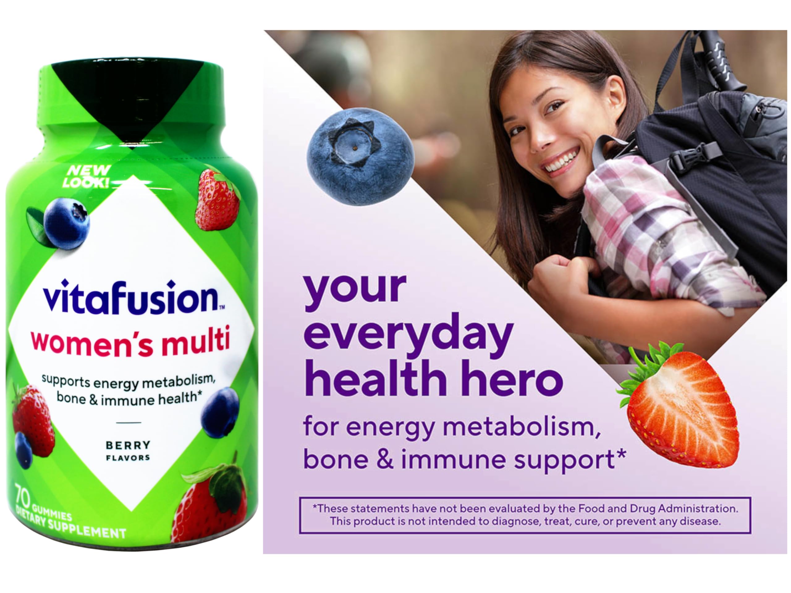Vitafusion Women's Gummy Vitamins, 70 ct