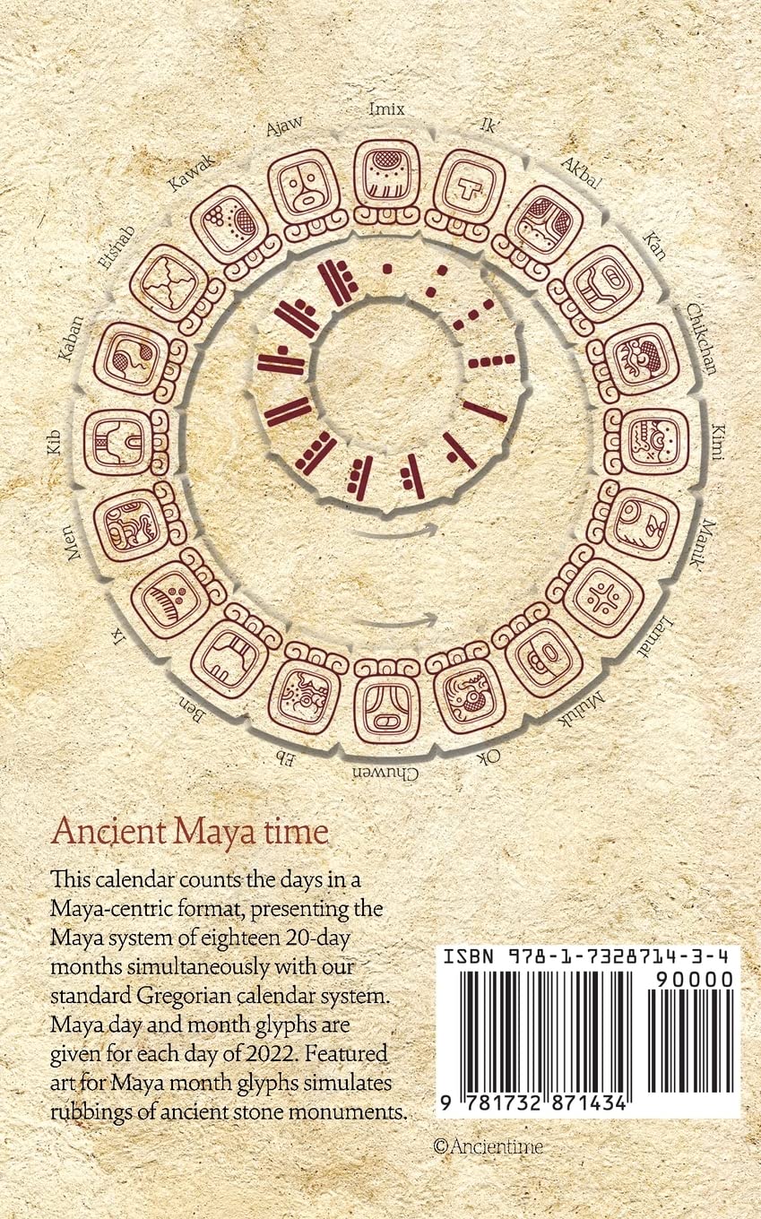 Lords Of Time 2022 Daykeeper Maya Calendar: Johnson, Paul, Johnson, Paul,  Johnson, Paul: 9781732871434: Amazon.com: Books