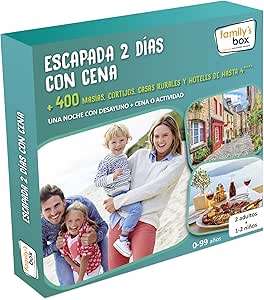 Cofre DE EXPERIENCIAS ESCAPADA 2 DÍAS con Cena - Más de 400 ...