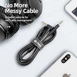 Mr Rex 5ft Replacement Aux Cable with Mic & Remote