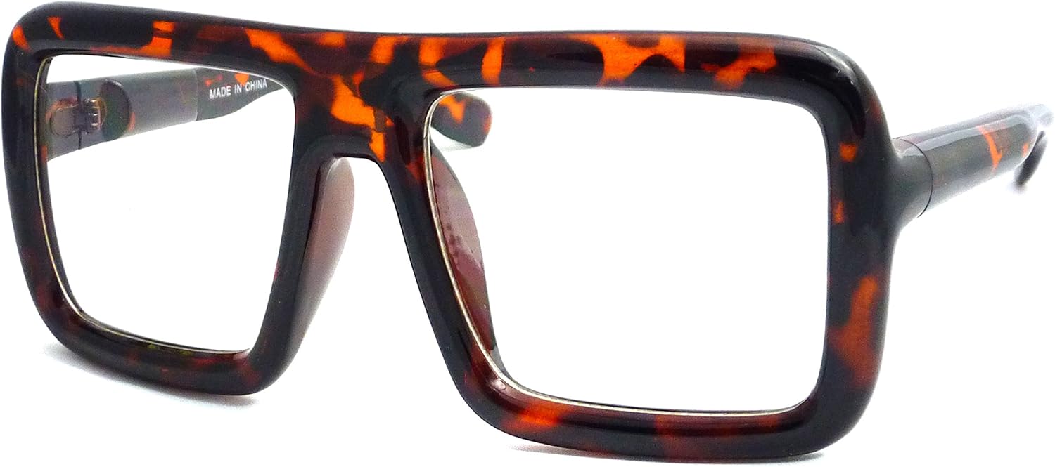 Tortoise clear lens glasses Outlet