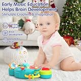 HOLA Baby Toys 3-in-1 Musical Elephant Piano Learning Toy 6-18 Months view 4