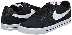 NIKE Men's Gymnastics Shoes Walking, Black White, 11