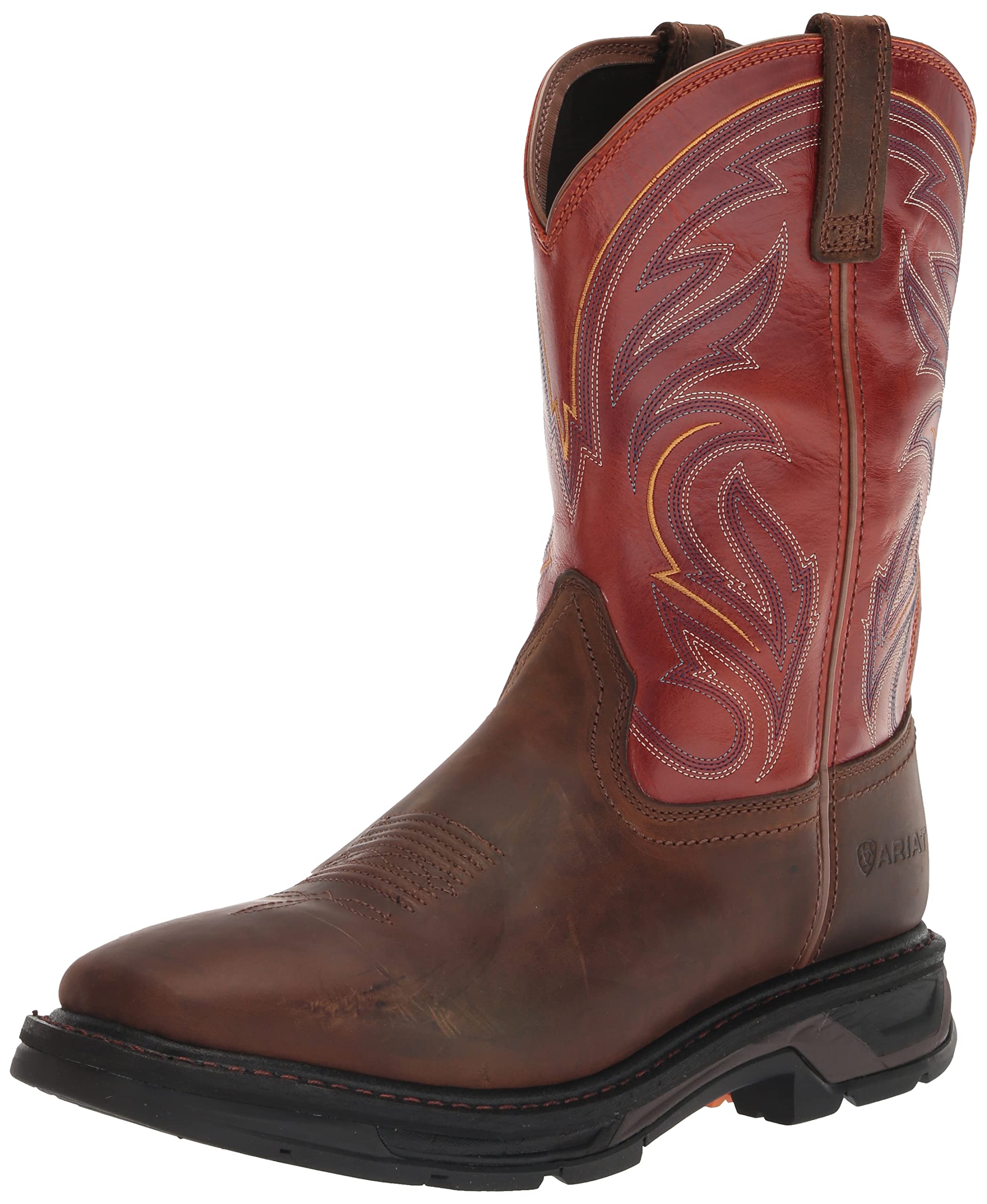 Photo 1 of Size 10.5. BMVY9 Mens WorkHog XT Cottonwood Work Boot Dark Earth/Brick 10.5 Narrow