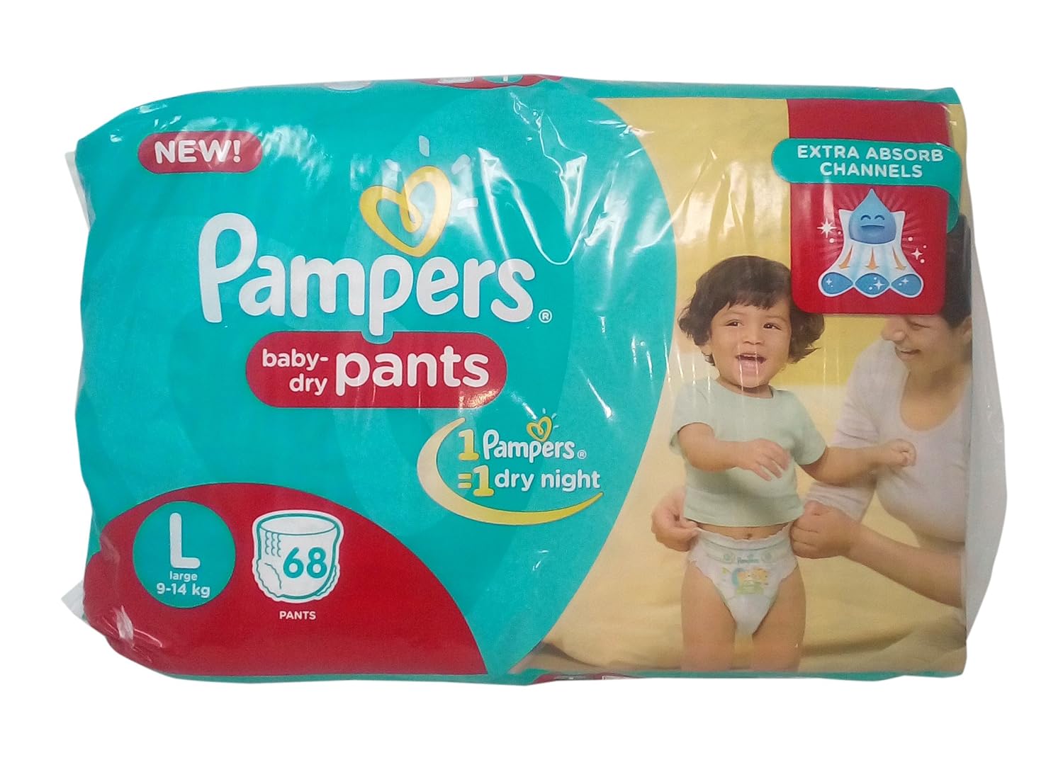 pampers pants large 68