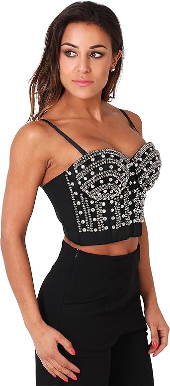 embellished bralet