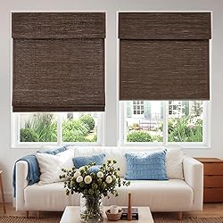 Pasoun Cordless Roman Shades for