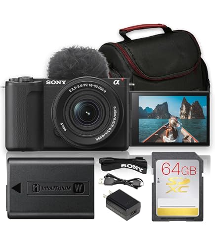Amazon.com : Sony ZV-1 Digital Vlogging Camera White (DCZV1/W
