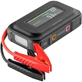 NEBO Assist 2000XP Jump Starter &amp; USB Power Bank, 12V, 2000A | Portable Car Jump Starter, 45 Jumps/Charge, Spark-Proof Safety, USB Power Bank - Charges 3 Devices, Emergency LED Light