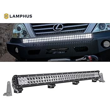 Barra LED AUXTINGS 42" 240W Curva Combo Spot/Flood - Per SUV, Camion, Fuoristrada, Barca