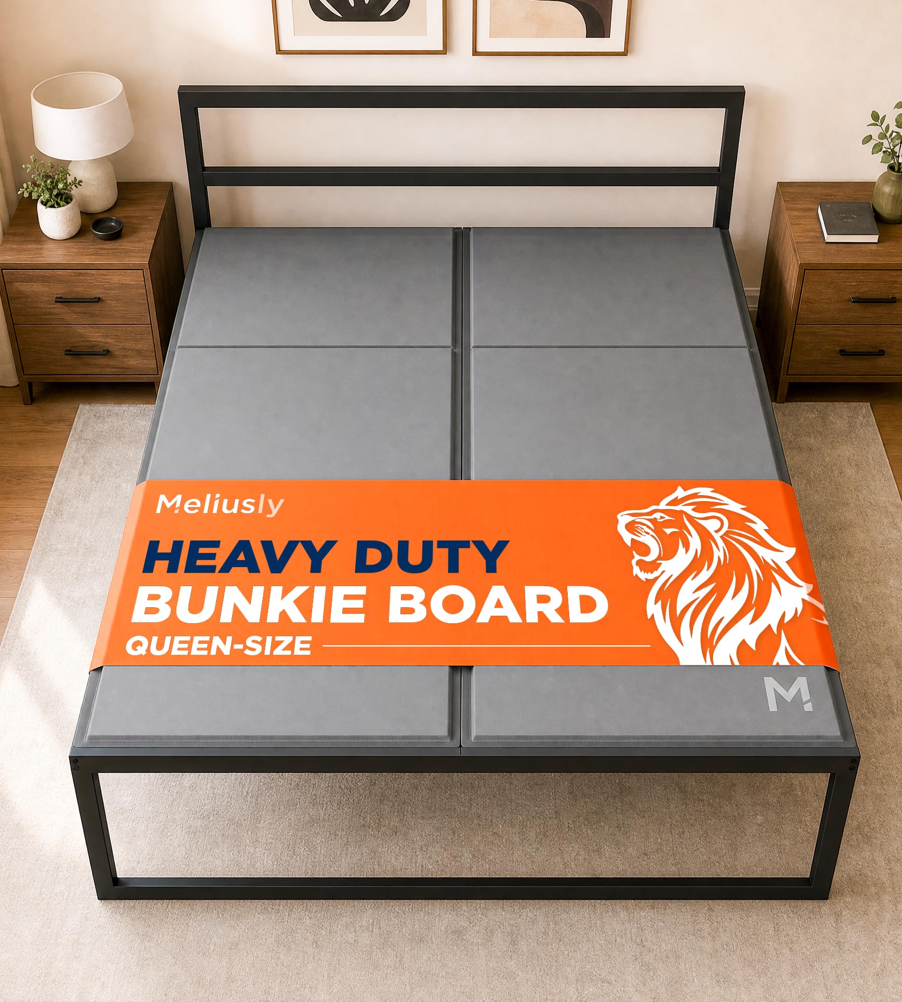 Ultra-sleek heavy-duty support