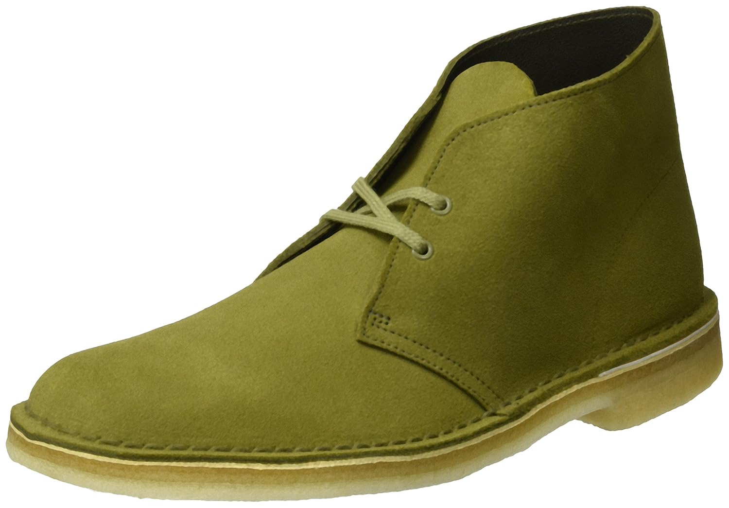 clarks desert boots mens green