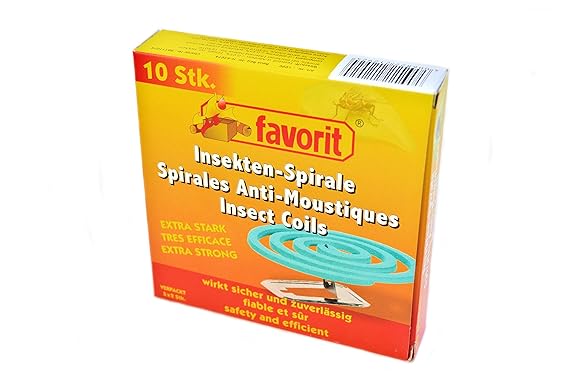 5 Packungen ingesamt 50 Anti Mücken Spiralen Mückenabwehr, extra stark