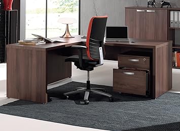 Matelpro Bureau D Angle Contemporain Coloris Noyer Rosana I Amazon Fr Cuisine Maison Matelpro Bureau D Angle Contemporain Coloris Noyer Rosana I Amazon Fr Cuisine Maison