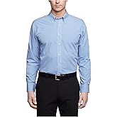 Van Heusen Mens Regular Fit Gingham Button Down Collar Dress Shirt
