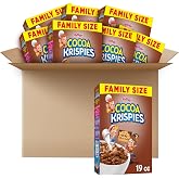 Kellogg's Cocoa Krispies Chocolatey Flavor Breakfast Cereal 19oz 8 Count | Kids Snacks, Family Breakfast