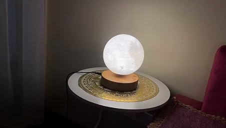 amazon com customer reviews vgazer levitating moon lamp floating and spinning in air freely with 3d printing led moon lamp has 3 colors modes ye wh change from wh to ye for unique gifts room decor night light office desk amazon com customer reviews vgazer levitating moon lamp floating and spinning in air freely with 3d printing led moon lamp has 3 colors modes ye wh change from wh to ye for unique gifts room decor night light office desk