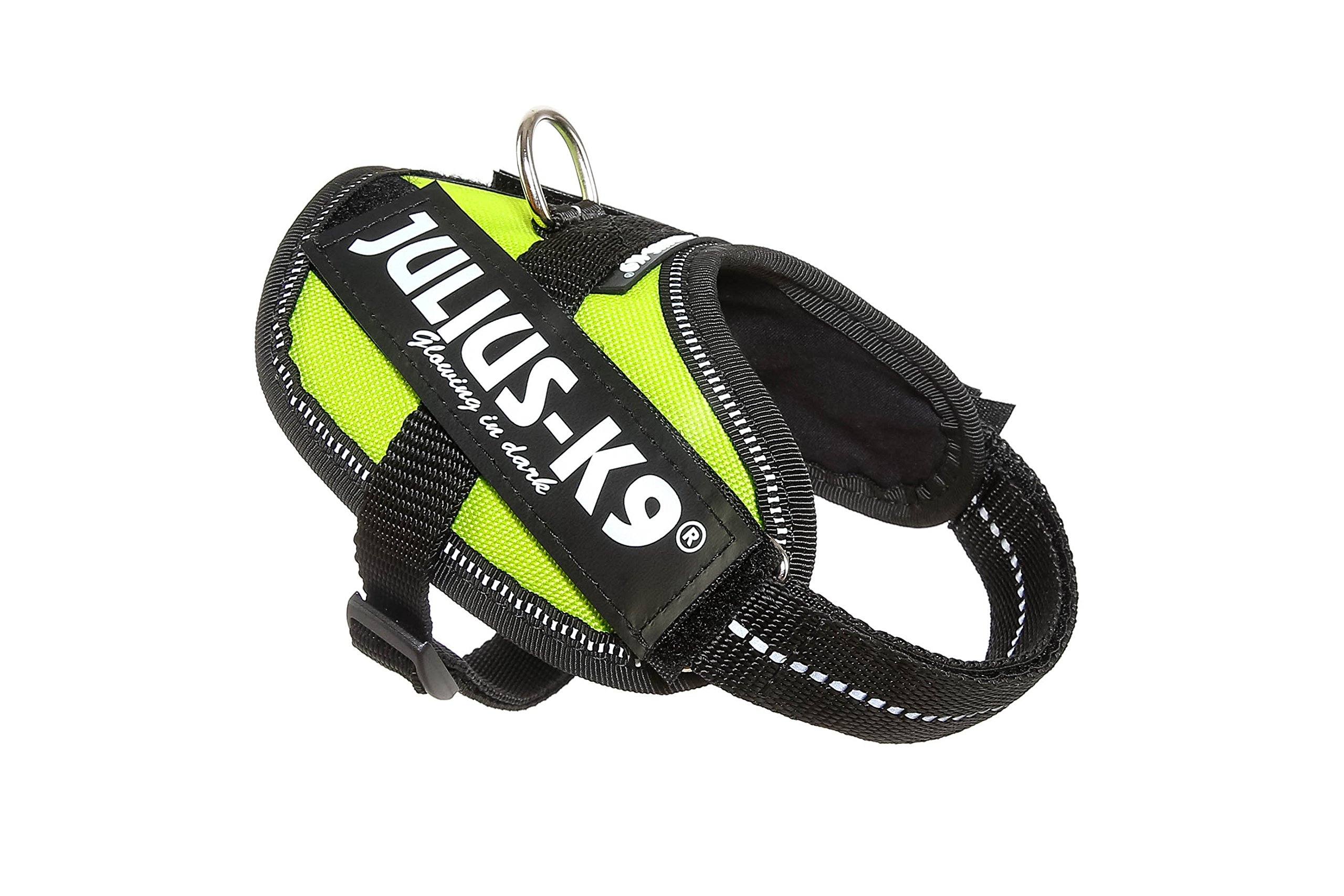 IDC Powerharness, Size: 2XS/Baby 2, UV Neon Green