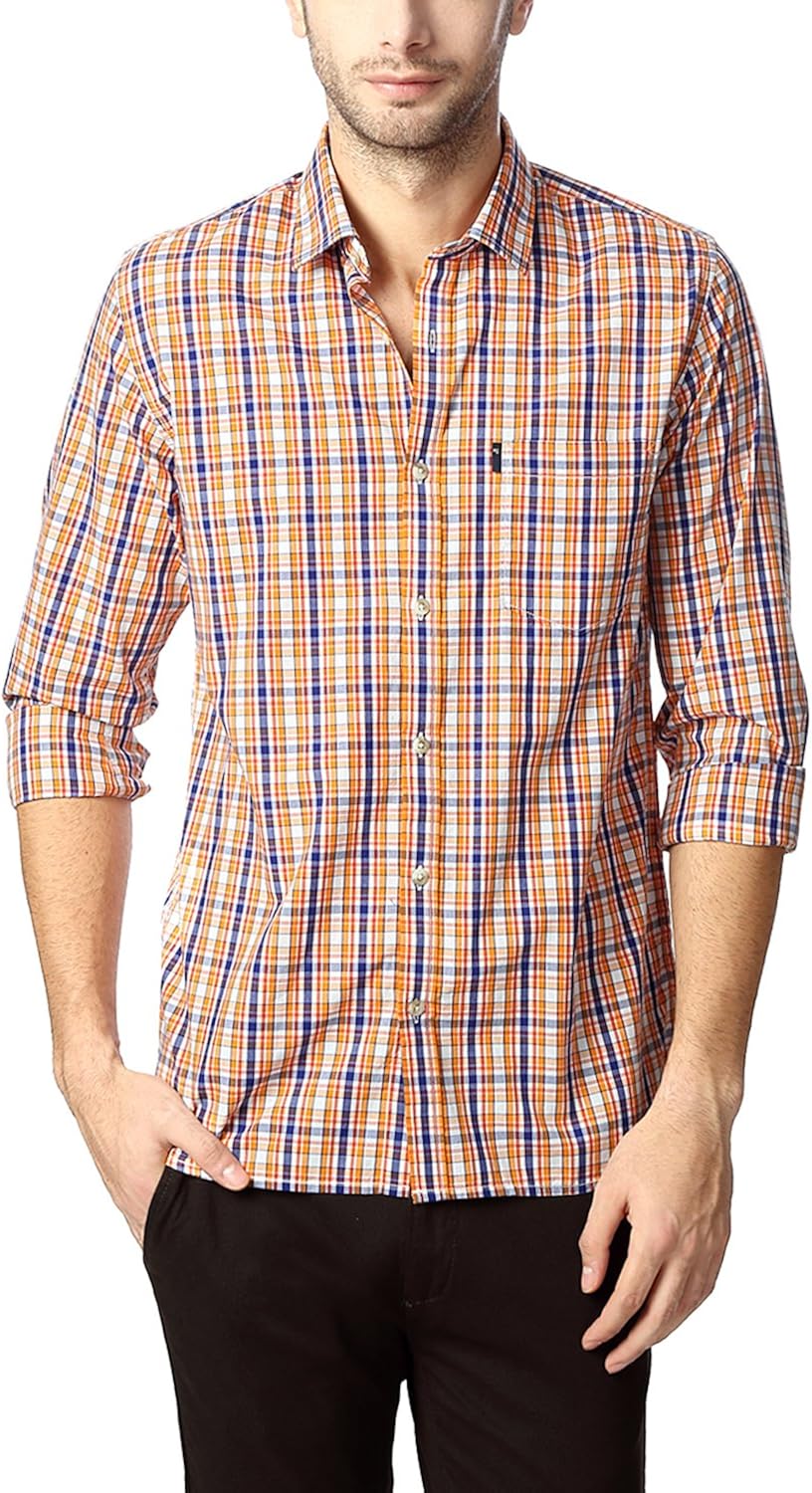Buy Peter England Men's Casual Shirt (8907411846505_ESF31600083_46