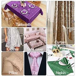 Cobedzy Pureple Satin Fabric by The Yard - 1 Yard