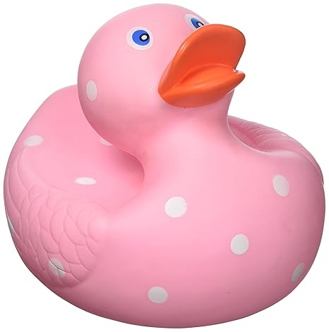 large pink rubber duck