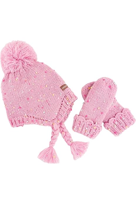 Hat And Gloves For Girls 10-12 American Trends Baby Toddler Winter