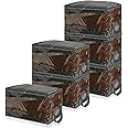 Vieshful Clothes Storage Bags Large Capacity Clothing Organizers with Reinforced Handles Foldable Underbed Containers for Bedding Comforter Blanket (Gray-6 Pack, 60L)