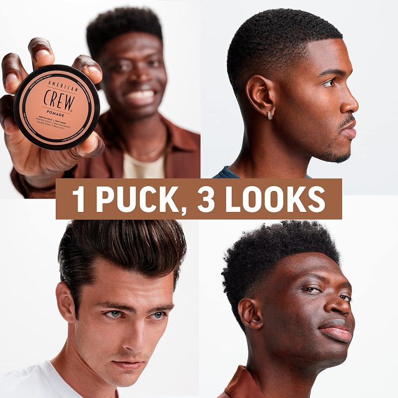 - Pomada, cera para cabelo masculino, alta fixação, forte e duradoura, proporciona definição e brilho, acabamento flexível, para cabelo de qualquer comprimento