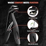 BEZOX Angled Head Nail Clippers for Seniors Thick Nails Black view 4