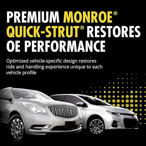 MONROE QUICK-STRUT 272276 SUSPENSION STRUT AND COIL SPRING ASSEMBLY FOR TOYOTA RAV4