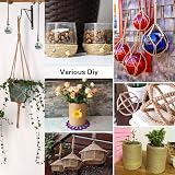 SANNIX Sisal Rope for Cat Scratcher 29.8m 98ft 6mm Natural Hemp Plant Rope view 7