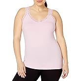 JUST My Size Womens Lace Tank