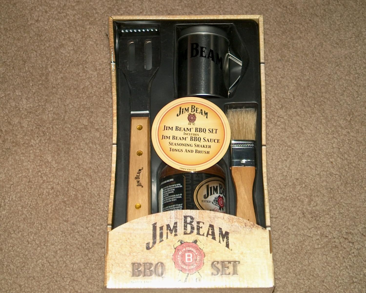 Jim Beam Bbq Set Barbecue Tool Sets Garden & Outdoor