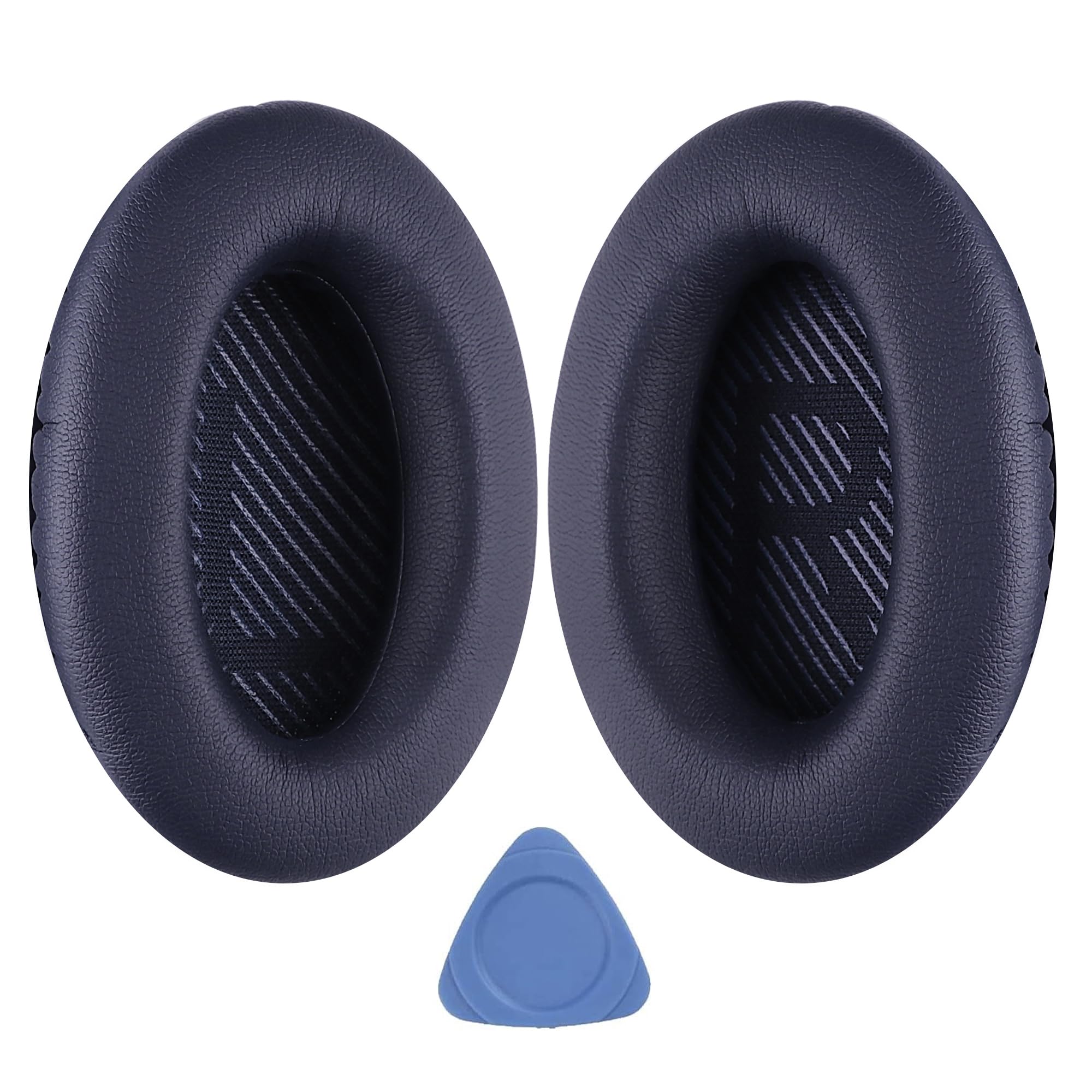 YOCOWOCO Replacement EarPads for Bose QuietComfort 35 (QC35) & Quiet Comfort 35 II (QC 35 ii) Headphones, Ear Pads Cushions with Noise Isolation Memory Foam, Softer Protein Leather, Added Thickness