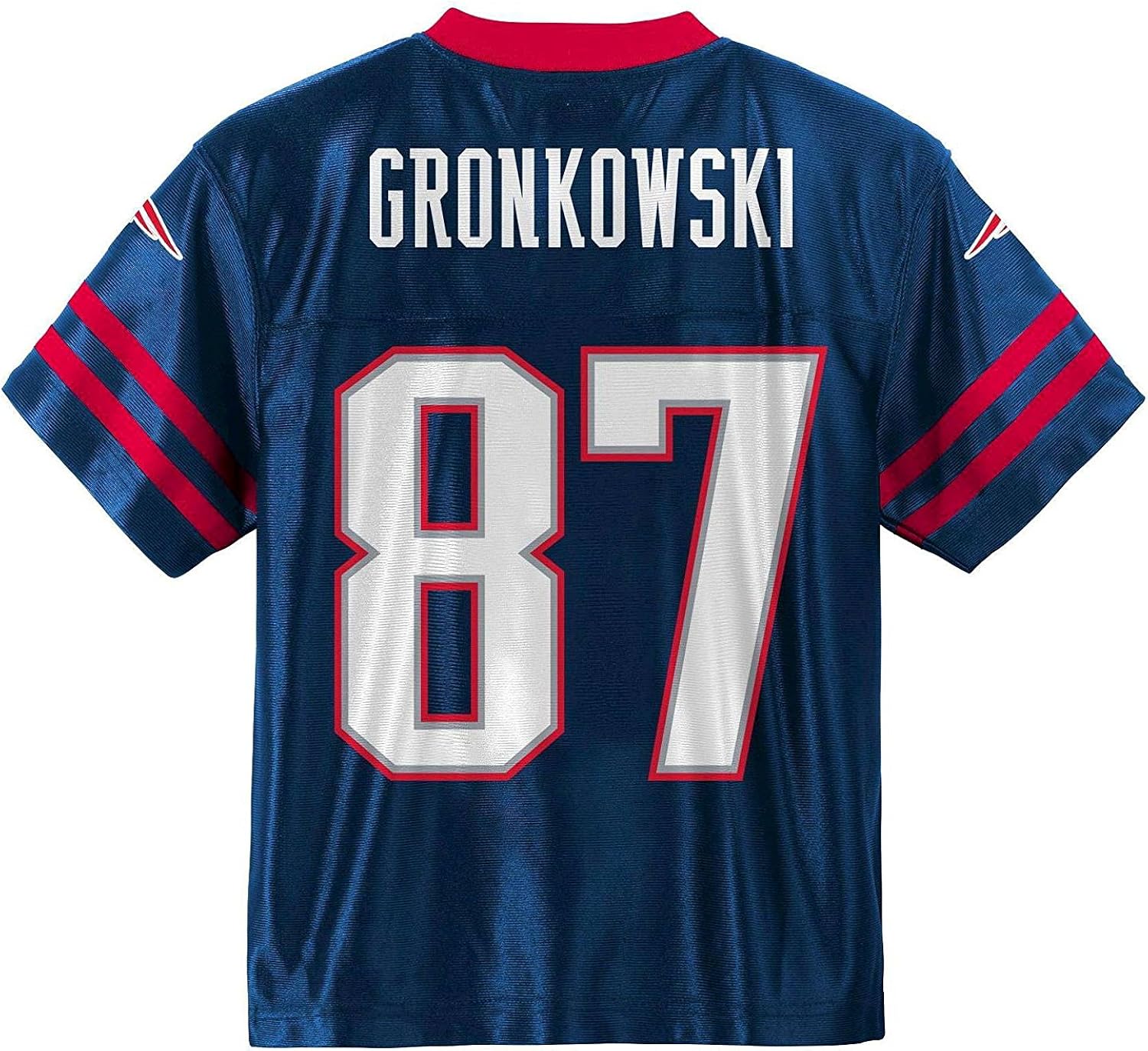 Amazon Com Outerstuff Rob Gronkowski New England Patriots Youth Navy Jersey Small 6 7 Clothing