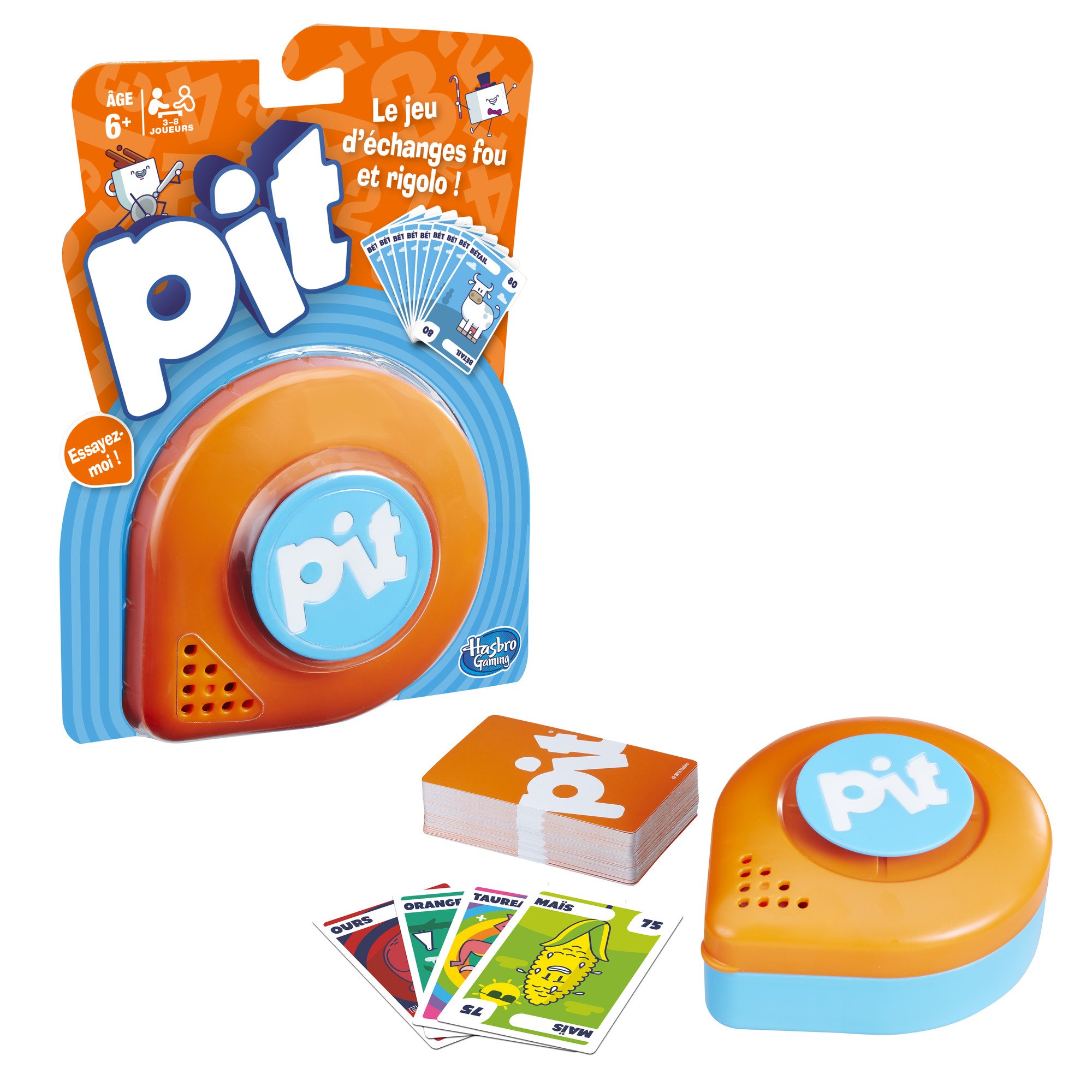 Hasbro Gaming – Pit Card Game, e0890
