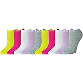 鶹 Essentials womens Cotton Lightly Cushioned No-Show Socks